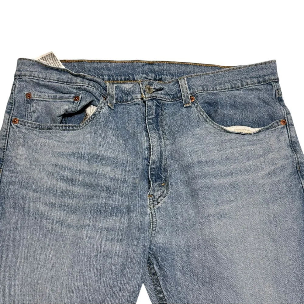 Levi’s 505 5 Pocket 100% Cotton‎ Straight Leg Blue Jeans Men’s 36x32